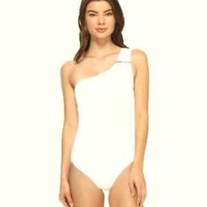 Michael Kors One Shoulder Swimsuit
